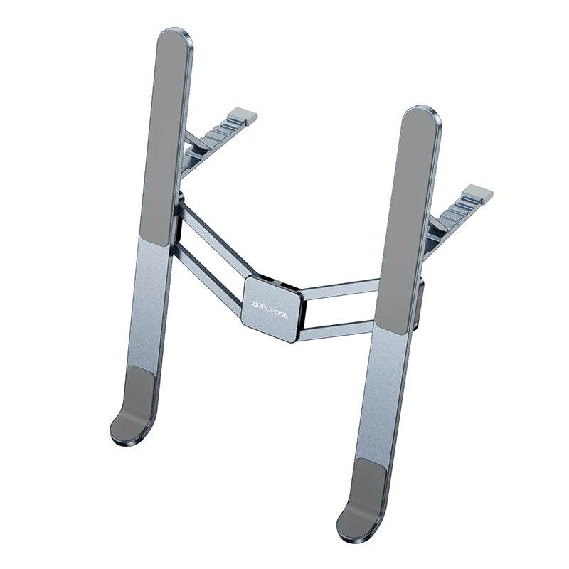 Borofone BH117 Graceful -teline kannettavalle tietokoneelle, max. 15,6 tuumaa, harmaa