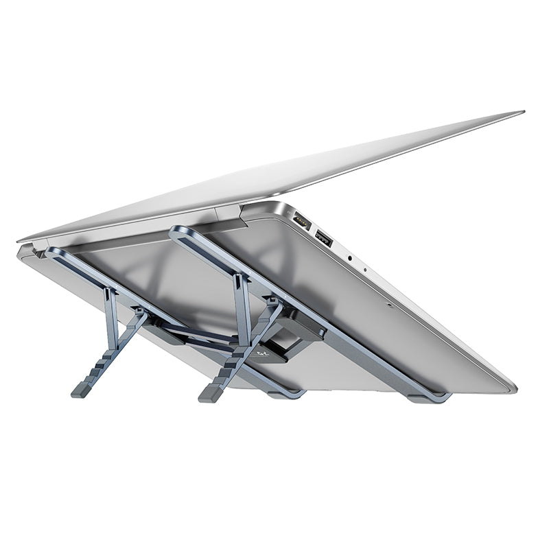 Borofone BH117 Graceful -teline kannettavalle tietokoneelle, max. 15,6 tuumaa, harmaa