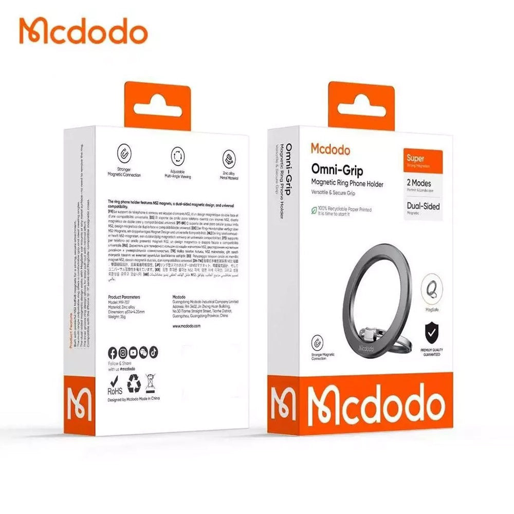 McDodo MR-7070 Sormituki, Yleinen, Musta