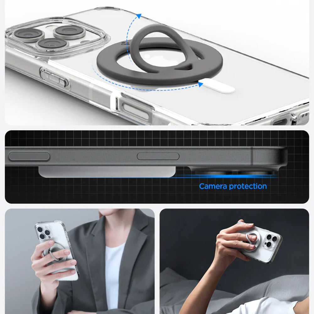 Spigen Dual Pop Universalinen Sininen Sormituki AMP11368