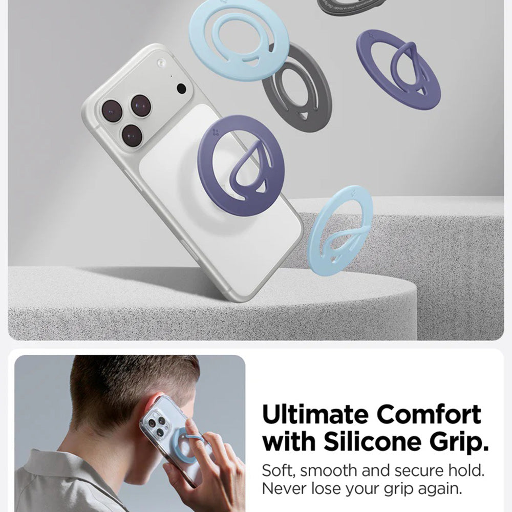 Spigen Dual Pop Universalinen Violetti Rengastuki AMP11369