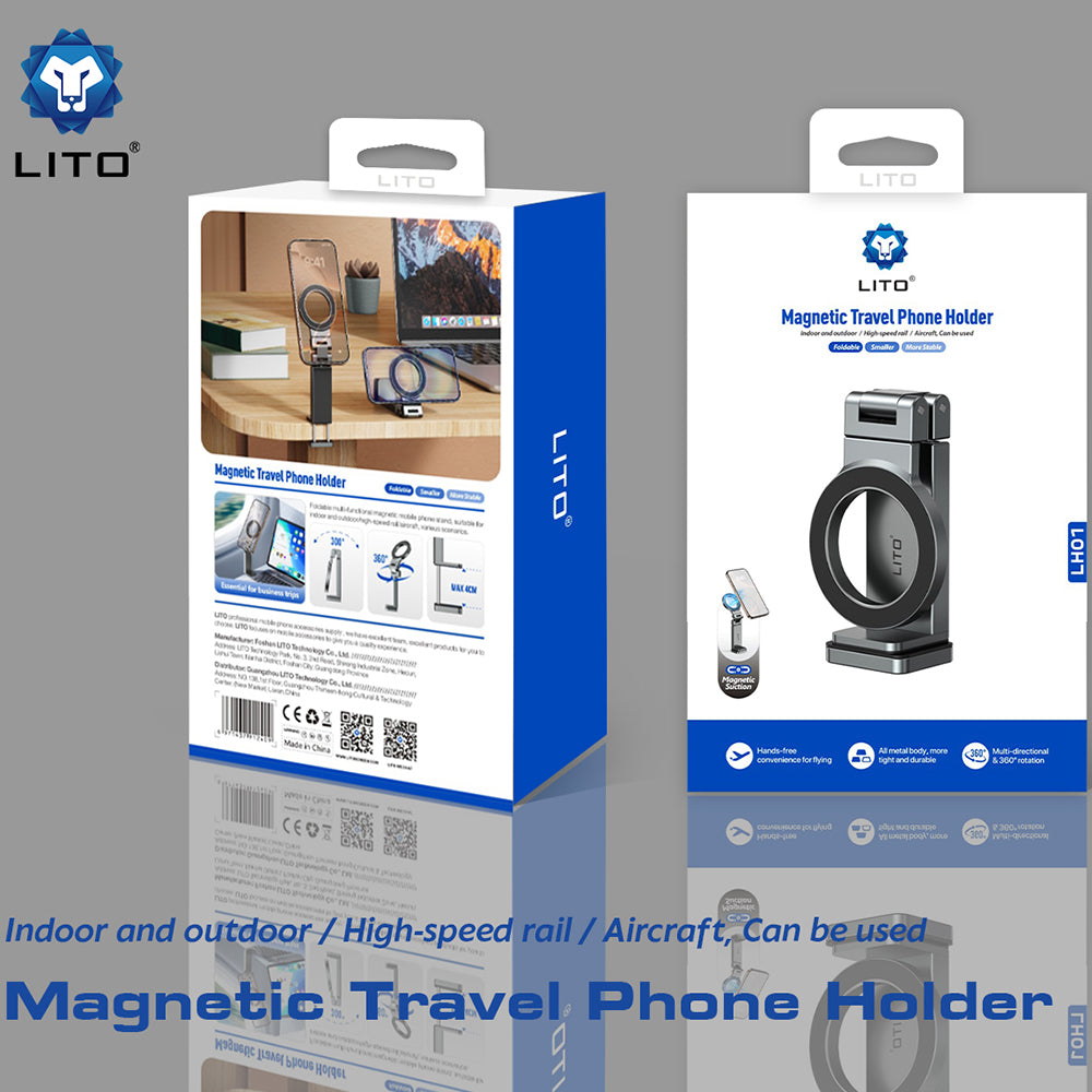 Magneettiteline Lito LH01, Universaali, Harmaa