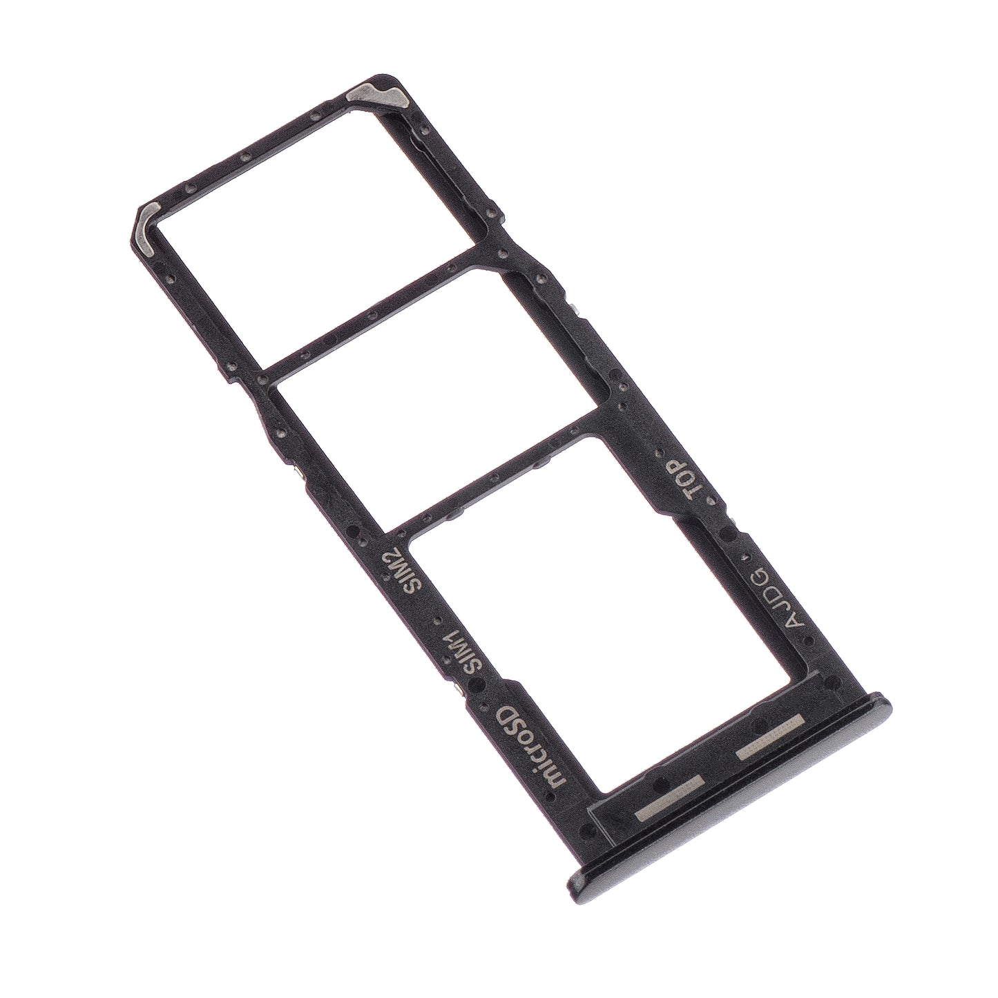 SIM-kortin pidike - Samsung Galaxy A04s A047, musta