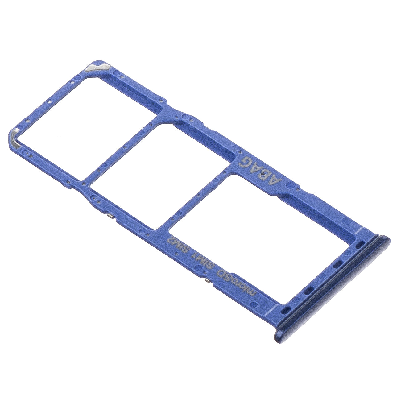 SIM-kortin pidike - Samsung Galaxy A21s A217 SIM-kortti, sininen, huoltopaketti GH98-45392C