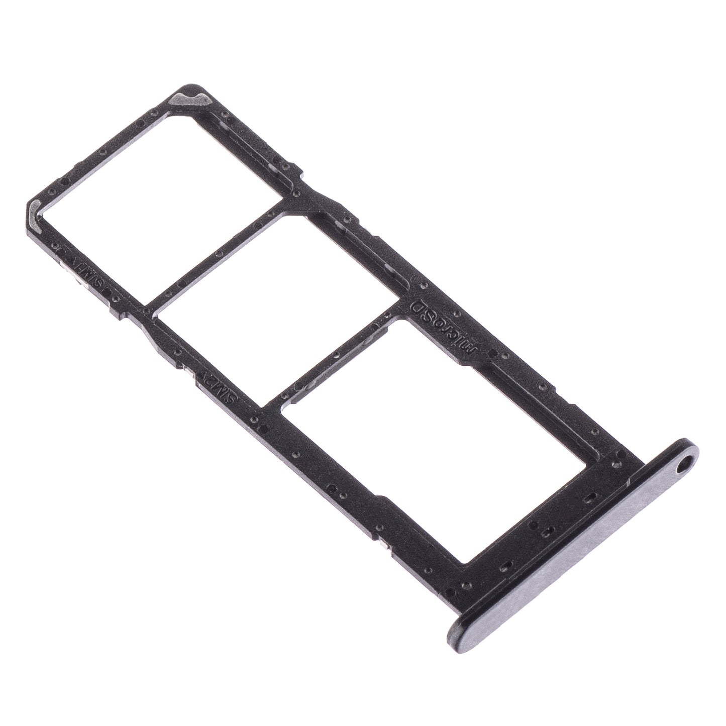 SIM-kortin pidike Samsung Galaxy A24 4G A245, musta
