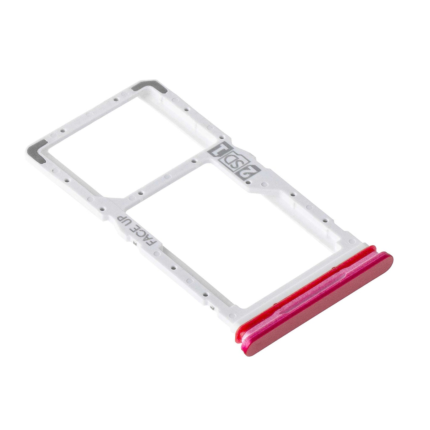 SIM-kortin pidike - kortti Motorola Moto G84, punainen (Viva Magenta)