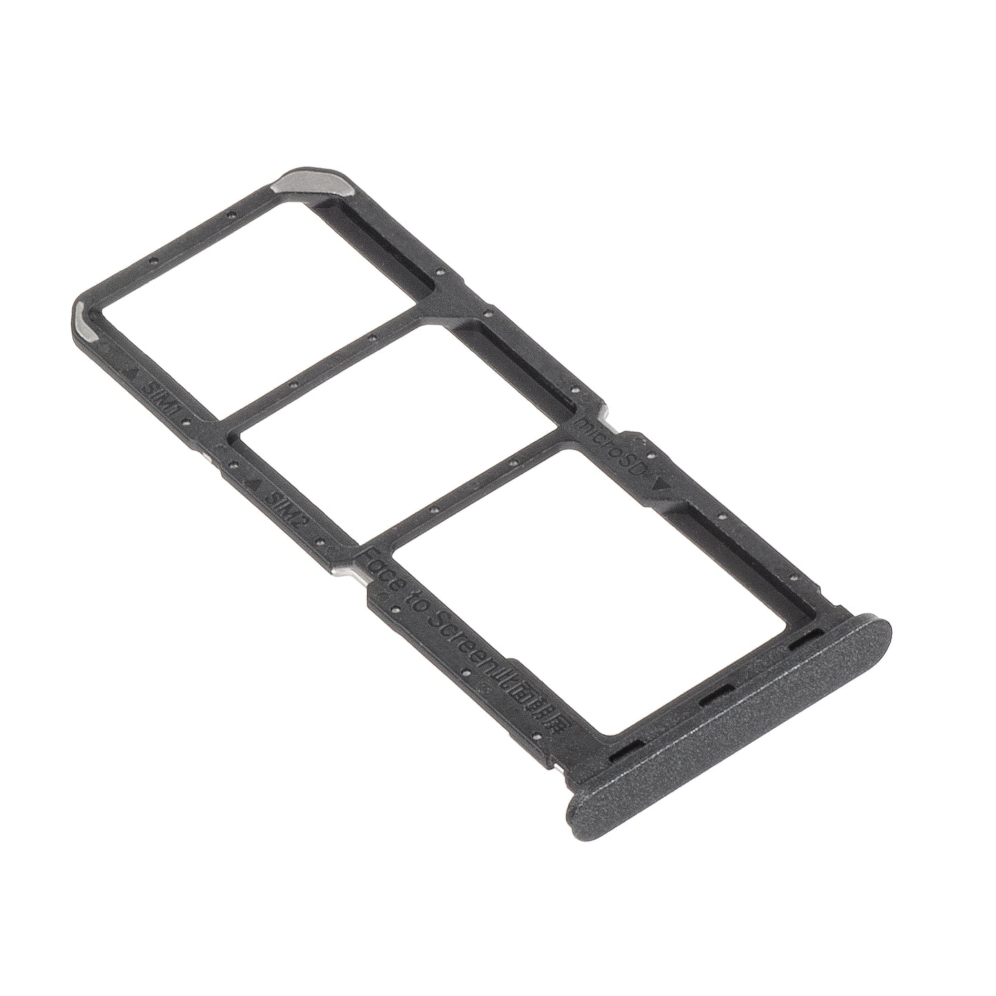 SIM-kortin pidike - Kortti Oppo A18, musta (hehkuva musta)