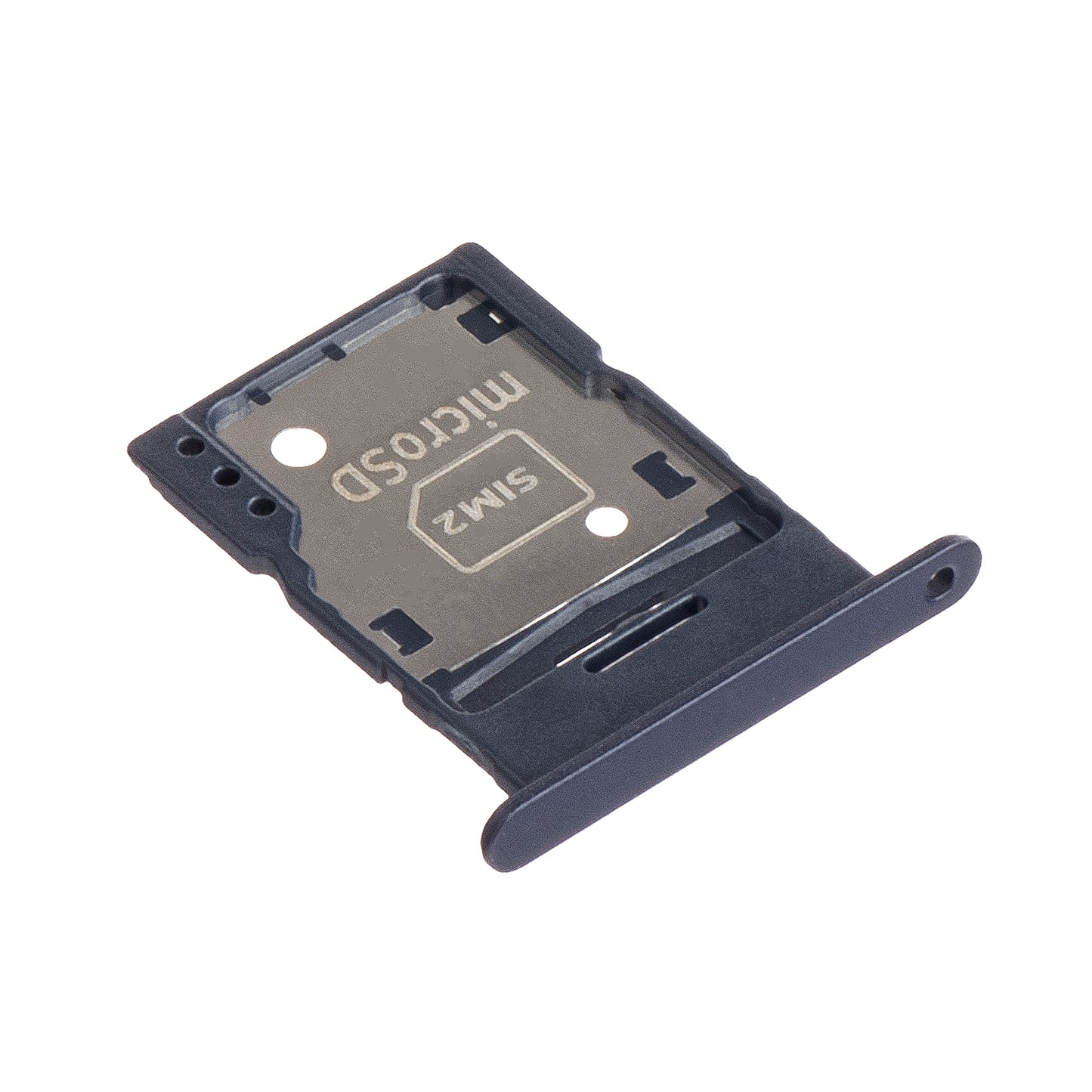 SIM-kortin pidike - kortti Samsung Galaxy A15 5G A156 / A15 A155, violetti (rohkea musta)