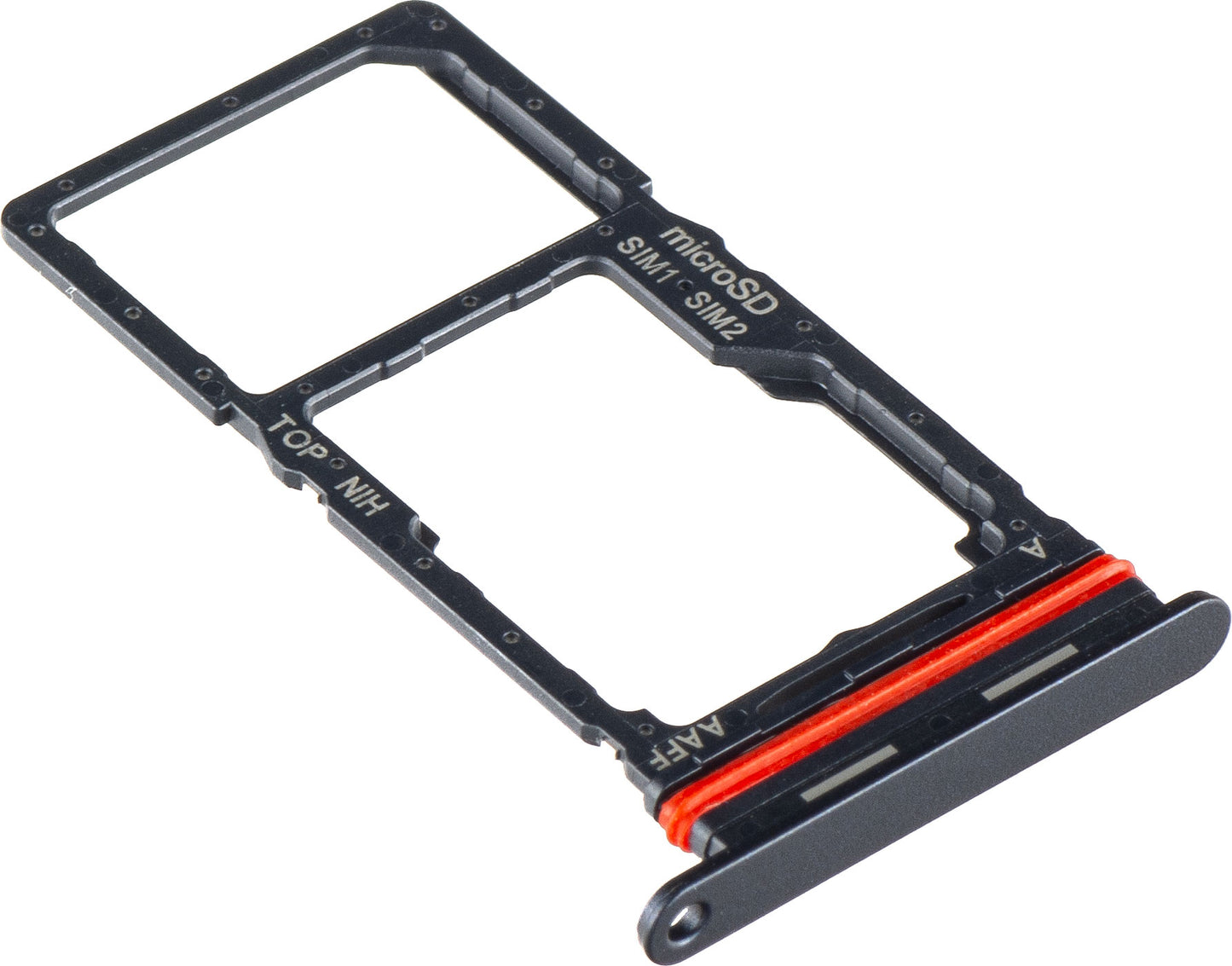 SIM-kortin pidike Samsung Galaxy A16 5G A166 / A16 4G A165, Musta