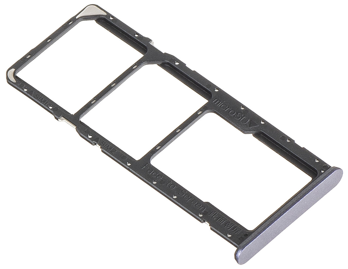 SIM Card Holder Realme Note 60, Black (Marble Black), Service Pack 612121000232