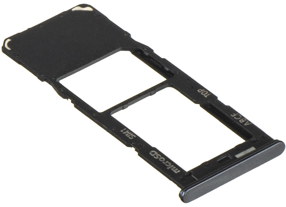 SIM-kortin pidike Samsung Galaxy A23 5G A236 / A23 A235, Yksi SIM, Musta