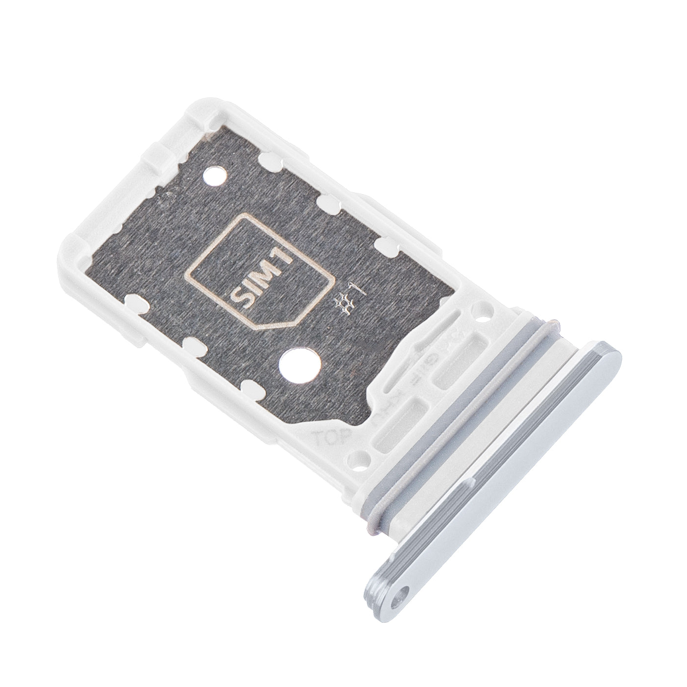 SIM Holder Samsung Galaxy S21 Ultra 5G G998, Silver (Phantom Silver)