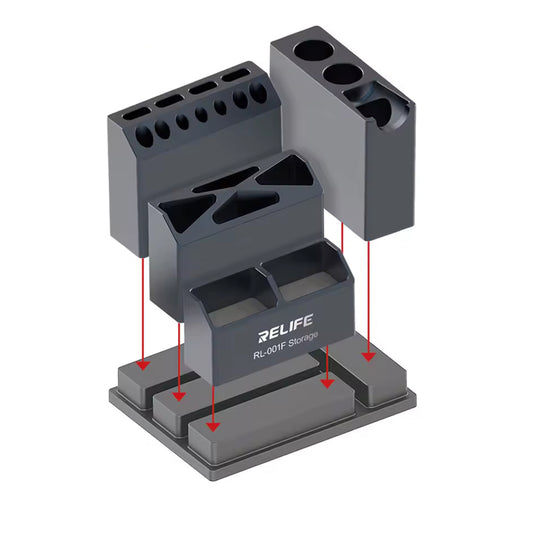 Relife RL-001F Ruuvimeisseliteline, Harmaa