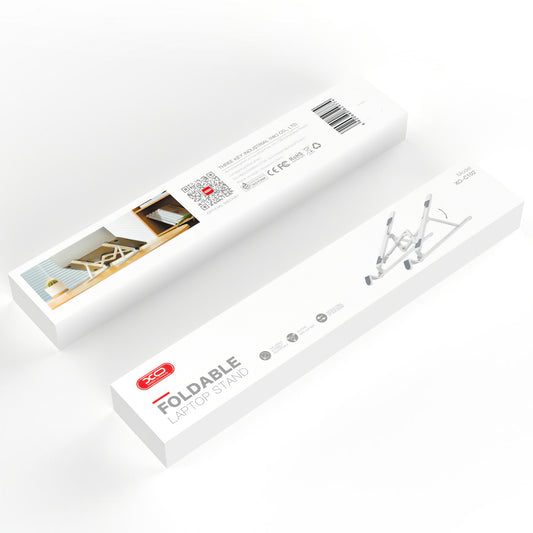 XO Design C102 kannettavan tietokoneen kannettavan tietokoneen jalusta max.17 tuumaa, valkoinen