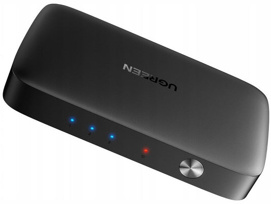 Videokytkin UGREEN CM332, 3 x HDMI - HDMI, musta