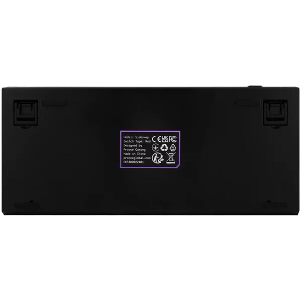 Gaming-näppäimistö Wired USB Proove Sideswap, RGB, 1.5m, Musta CKSIEN00022401