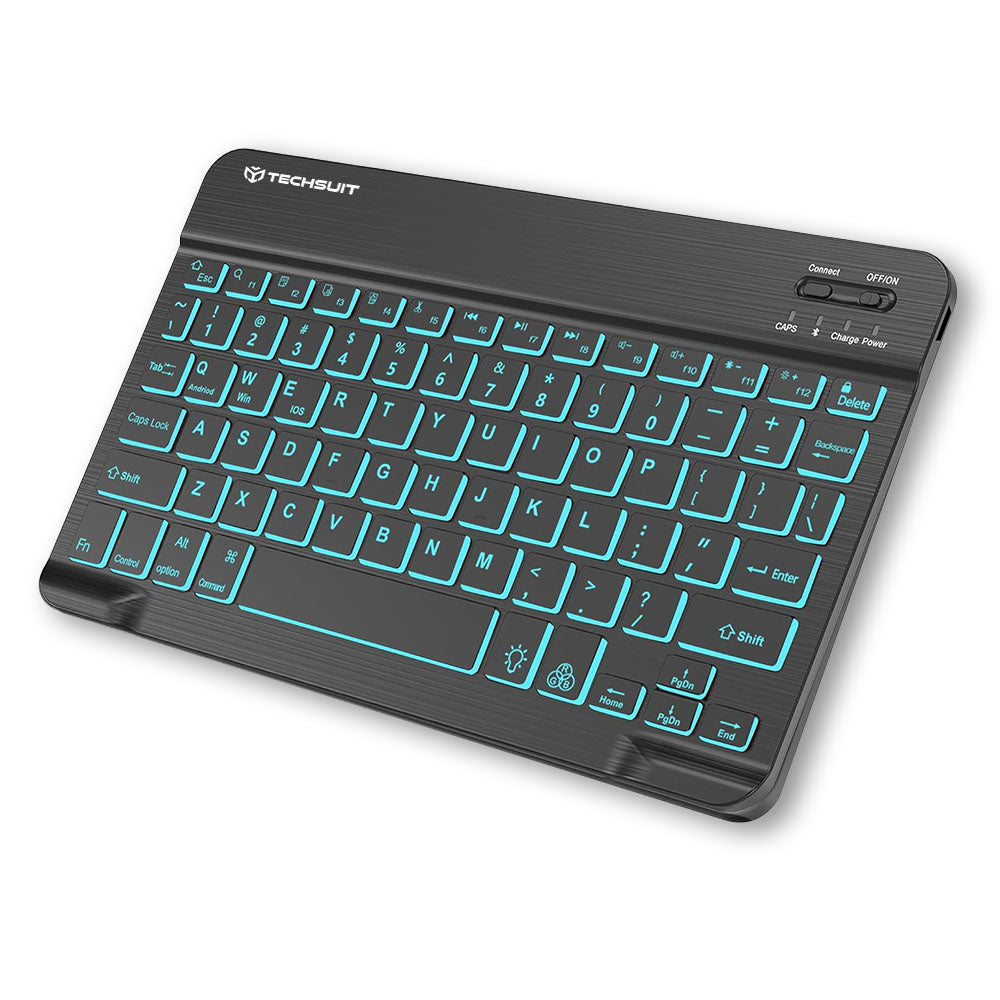 Langaton Techsuit WK1 -näppäimistö, RGB, Musta