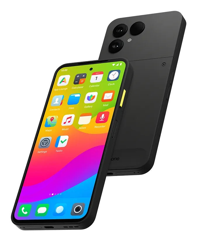 Fairphone 6 Dual SIM -mobiilipuhelin, 256GB, 8GB, Musta F6FPHN-2ZW-EU1