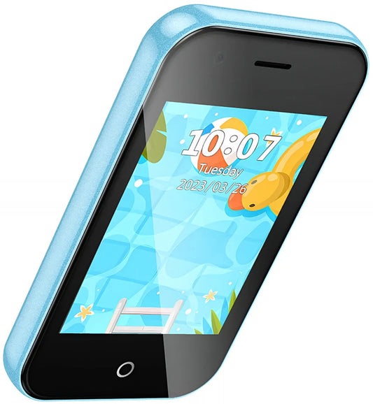 HOCO Y102 Kids -mobiilipuhelin, 2G, 2.8 tuuman näyttö, Sininen