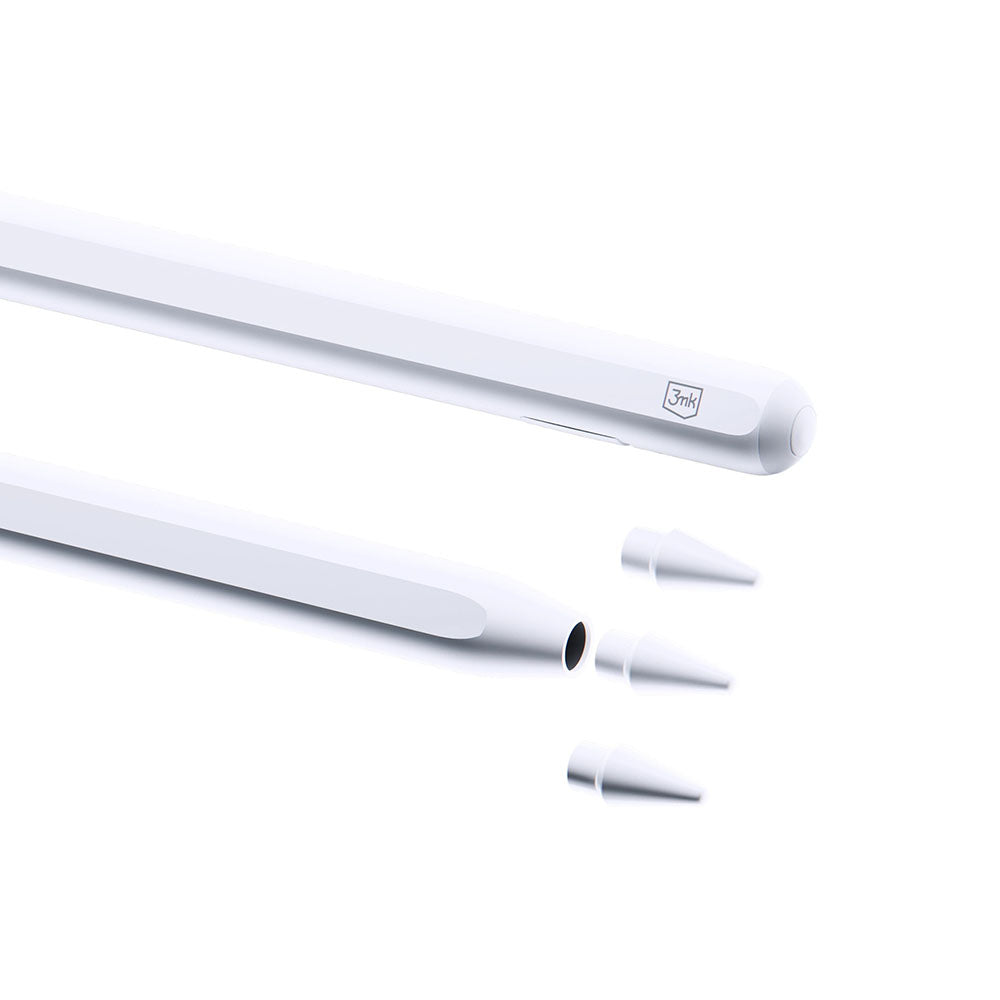 Touch Pen 3MK Wonder Apple iPadille, Aktiivinen Versio, Valkoinen