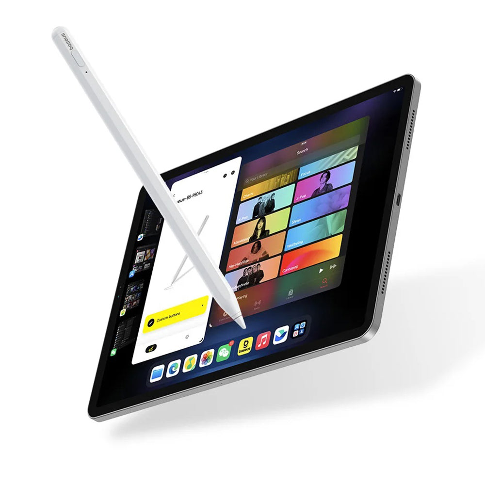 Touch Pen Baseus Smooth Writing 2 Series Apple iPadille, Aktiivinen Langaton Versio, Valkoinen P80015802213-03