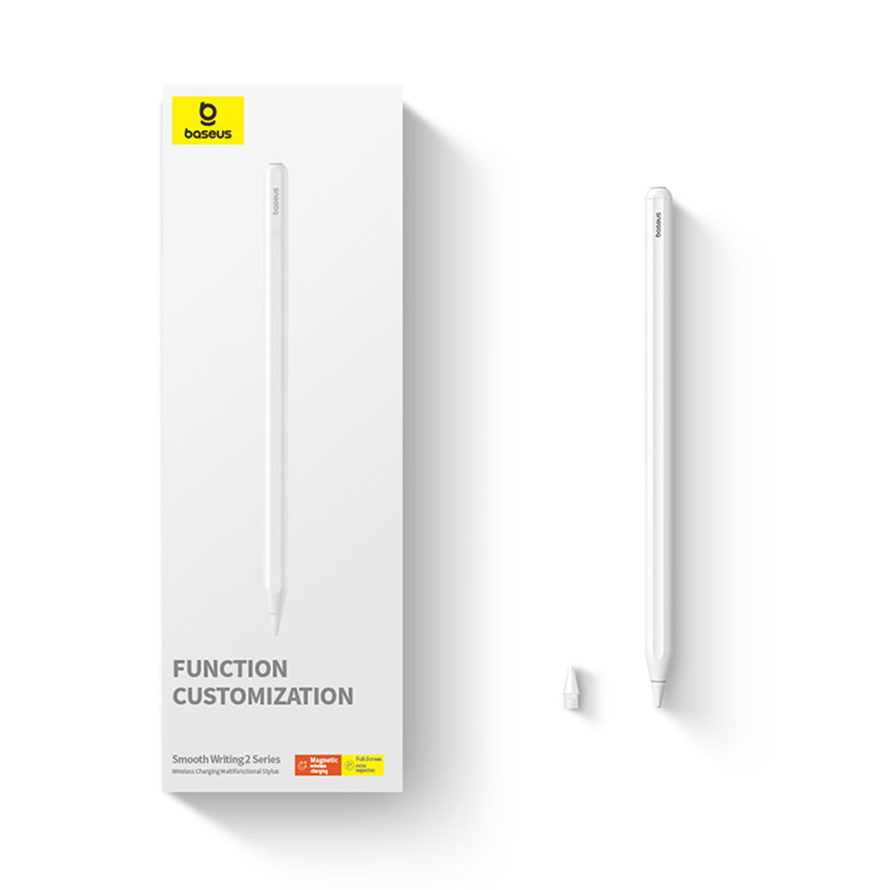 Touch Pen Baseus Smooth Writing 2 Series Apple iPadille, Aktiivinen Versio, Valkoinen P80015805211-00