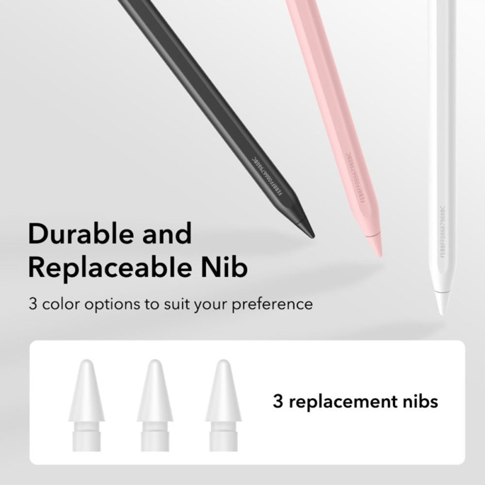 Touch Pen ESR Geo Apple iPadille, Aktiivinen Versio, Valkoinen