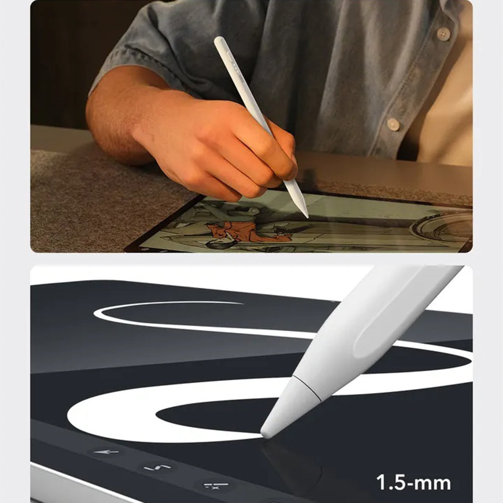 Touch Pen ESR Apple iPadille, Aktiivinen Versio, Valkoinen