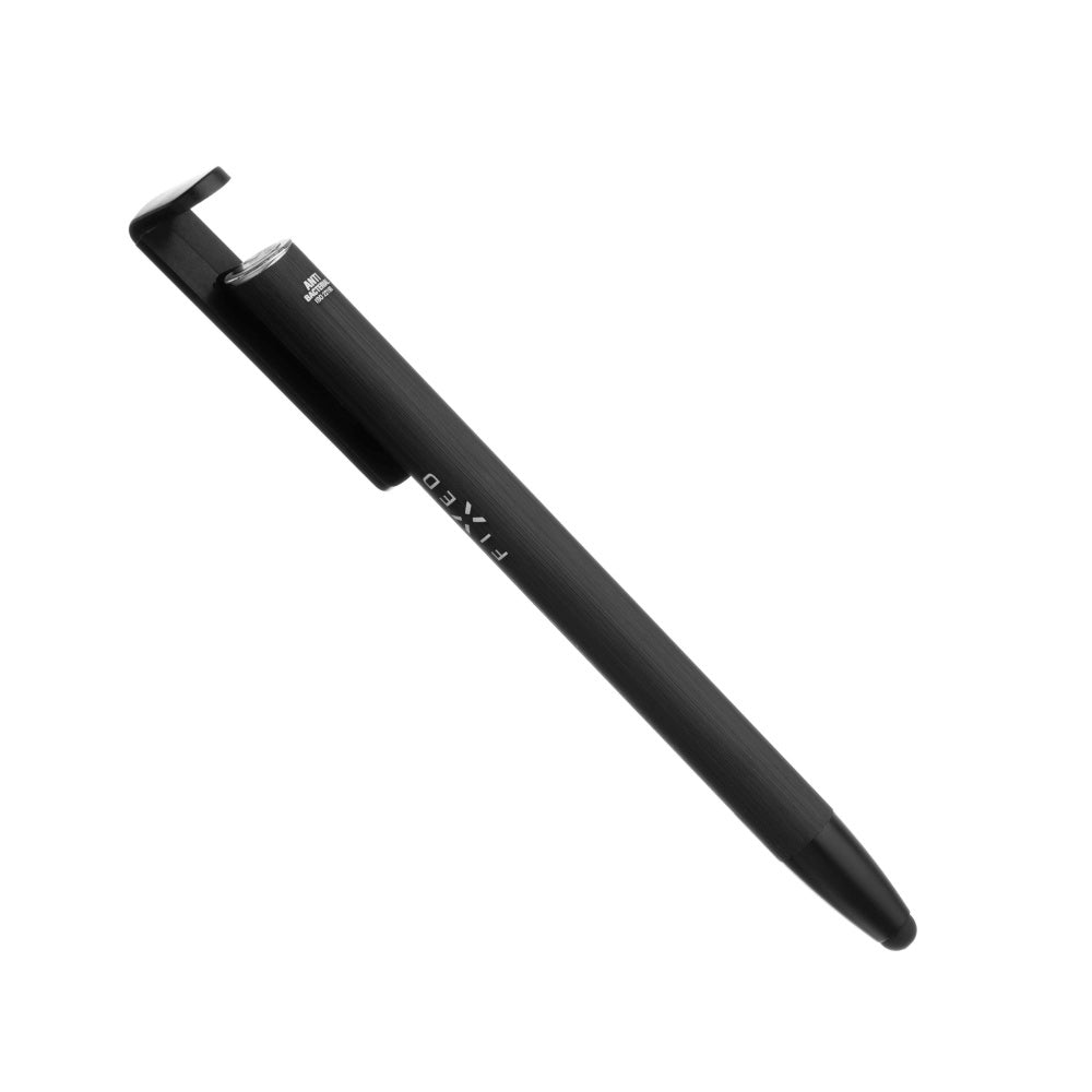 Touch Pen Fixed, 3in1, Musta