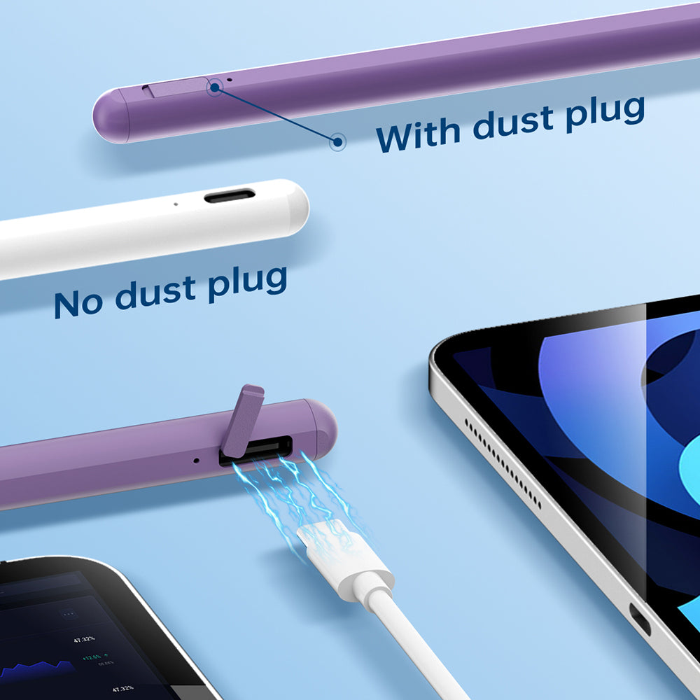 Touch Pen Techsuit AC10SH Apple iPadille, Aktiivinen Versio, Pinkki