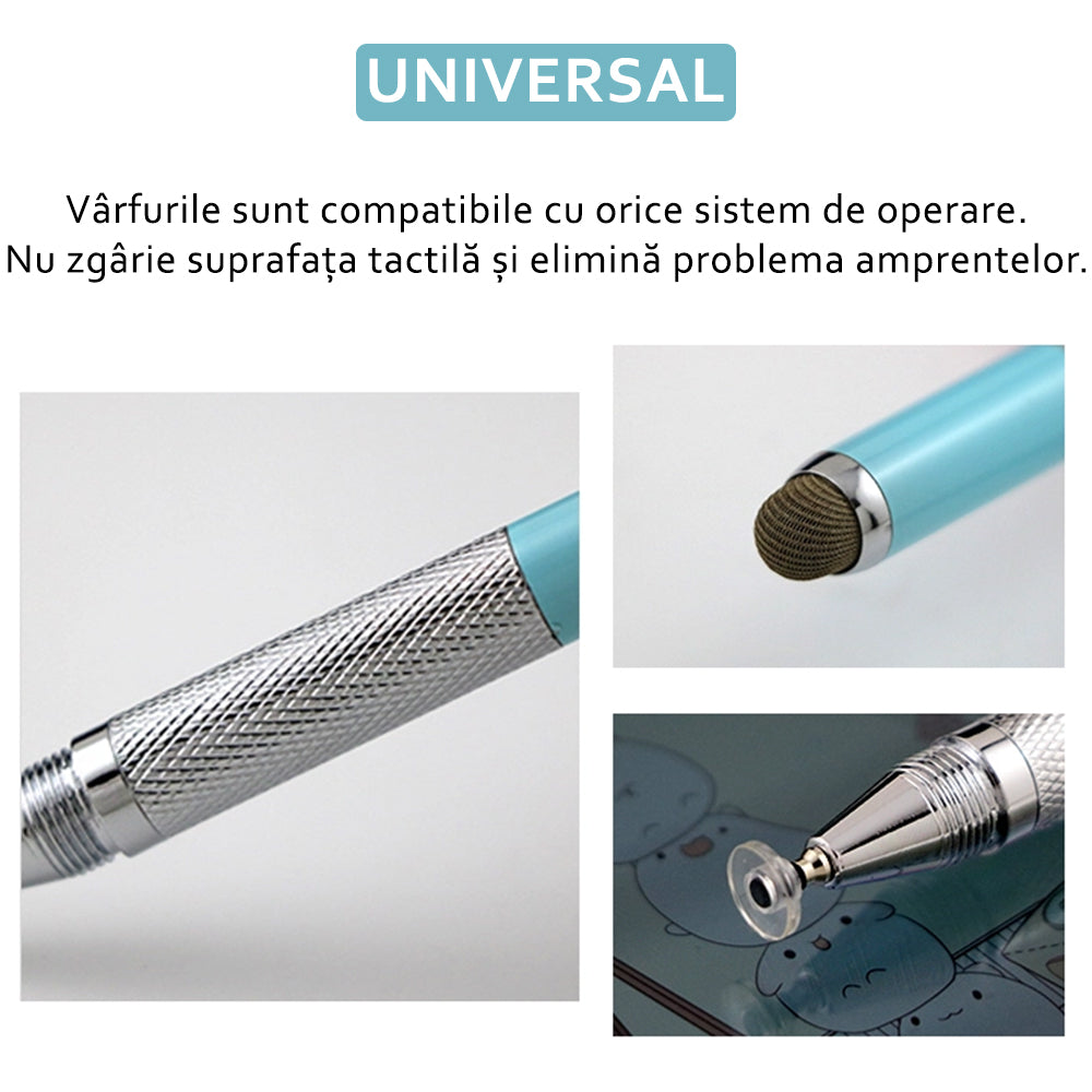 Touch Pen Techsuit JC03, Valkoinen