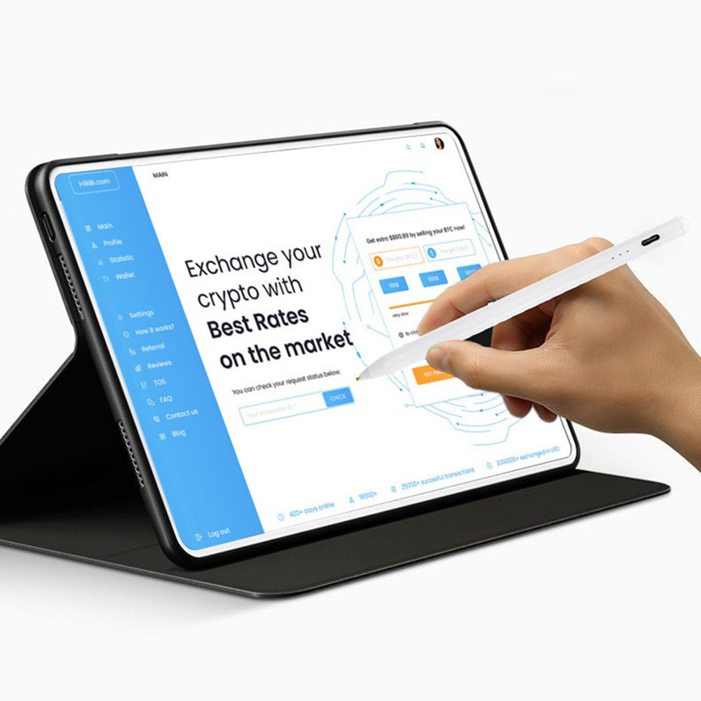 Touch Pen Techsuit S3, Aktiivinen Versio, Valkoinen