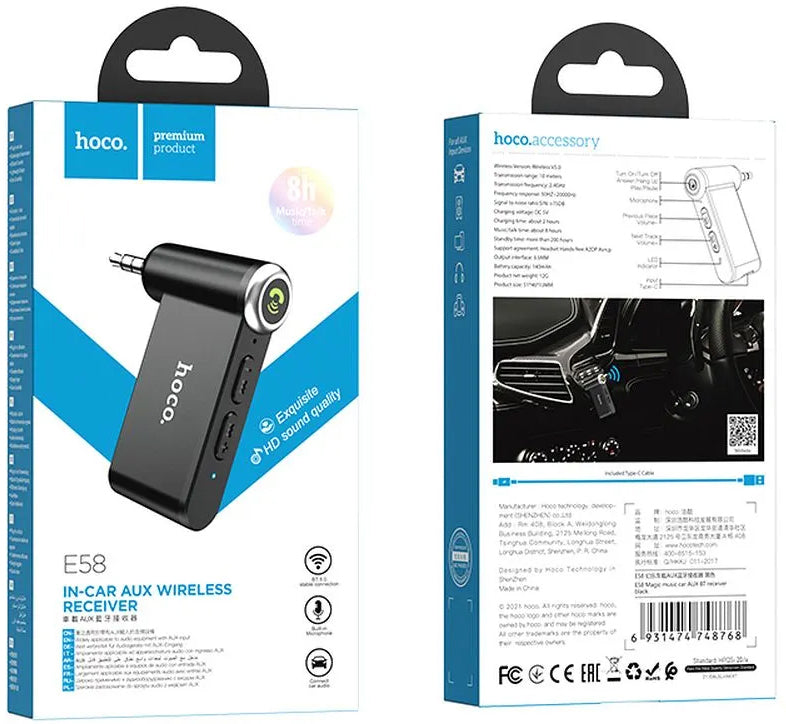 Bluetooth-vastaanotin HOCO E58