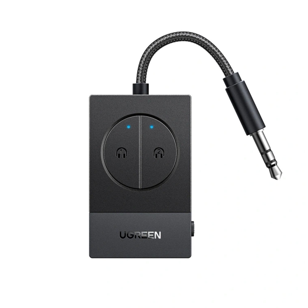 Bluetooth-lähetin UGREEN BT305 (65706), AUX, Musta