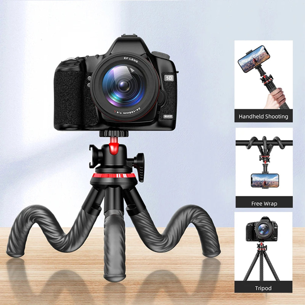 Trepied 1/4inch Techsuit C02, Musta