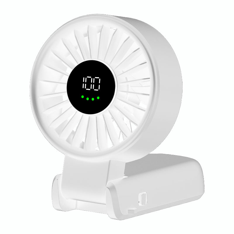 Kannettava tuuletin Techsuit A10, valkoinen