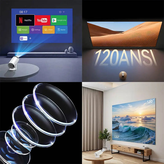 Videoprojektori Yesido TV14, 720P, 120ANSI, Valkoinen