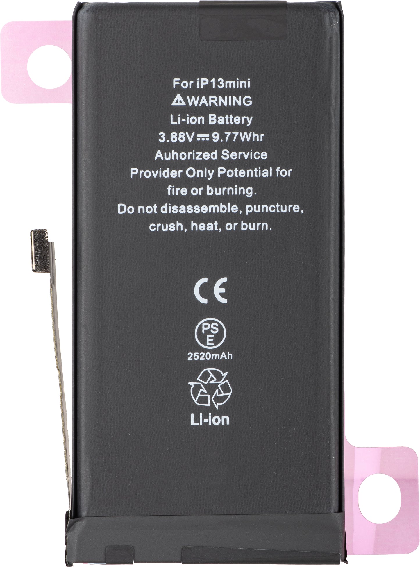 Apple iPhone 13 mini -akku, suurikapasiteettinen