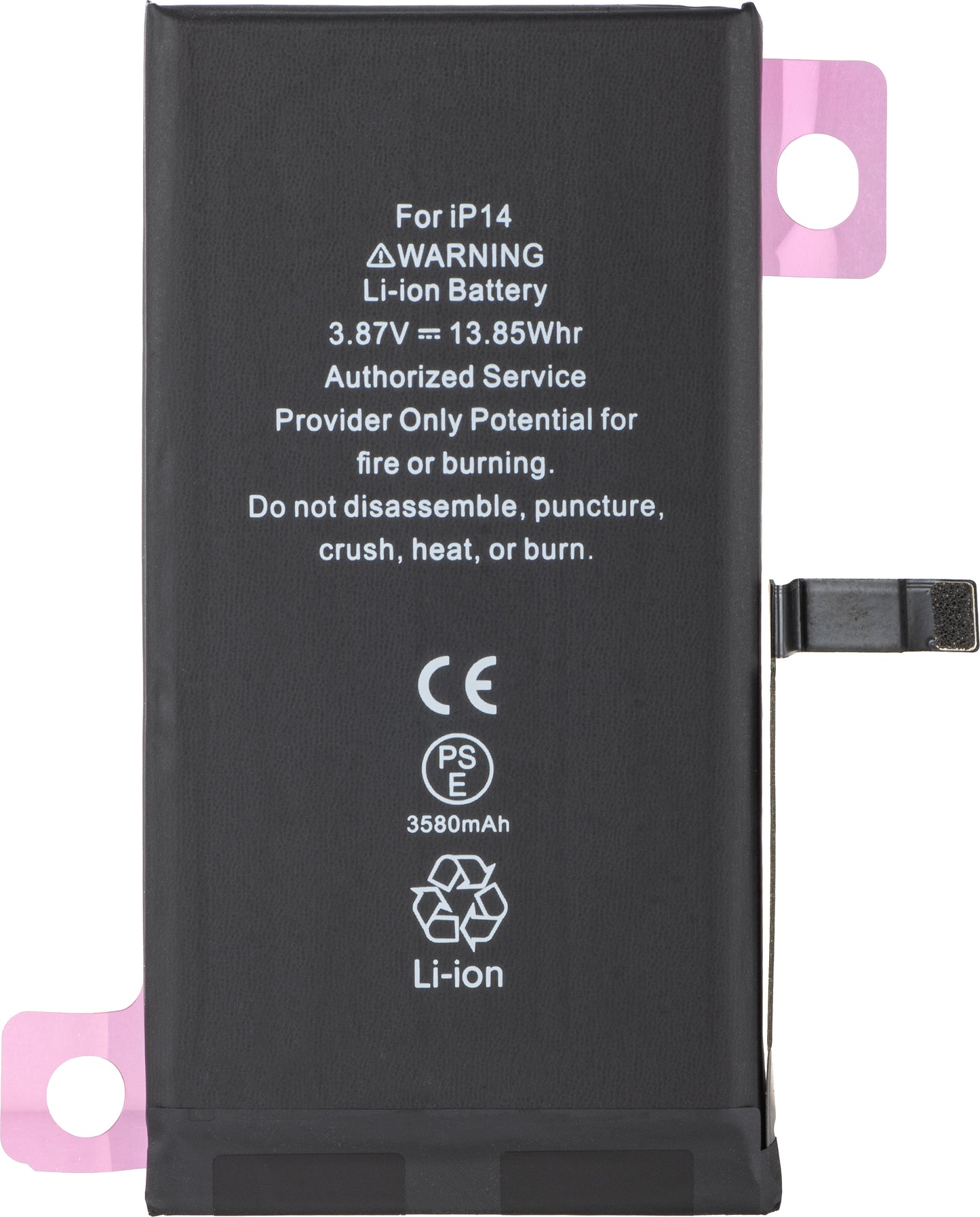 Apple iPhone 14 -akku, Diagnostic High Capacity
