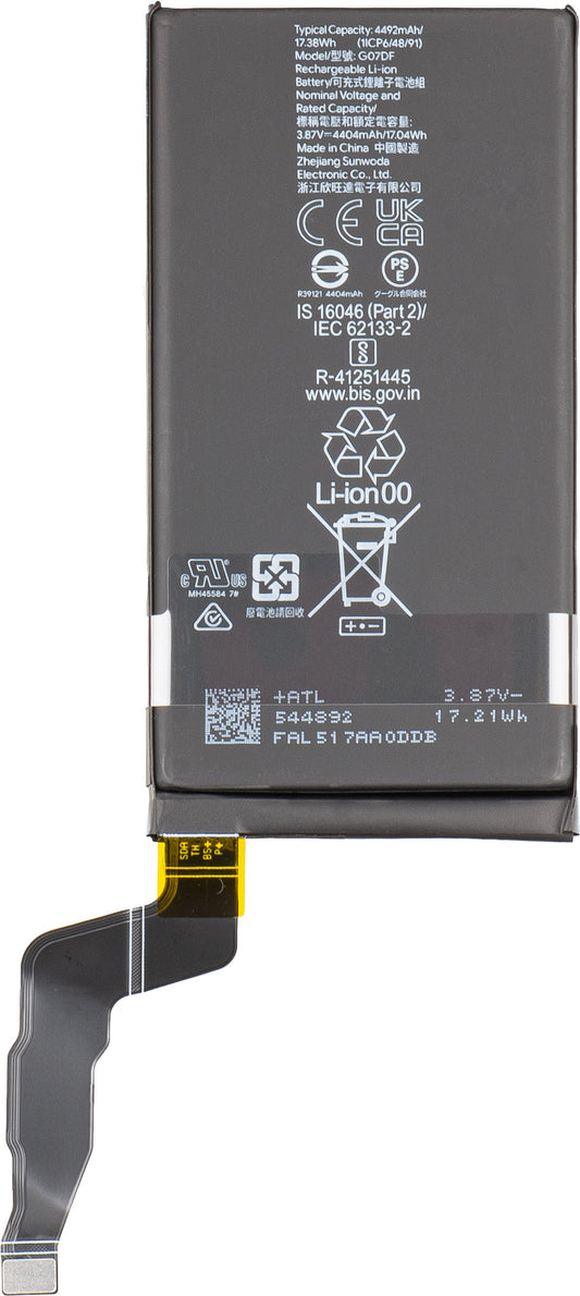Google Pixel 8a -akku, G07DF, Service Pack G949-01097-00