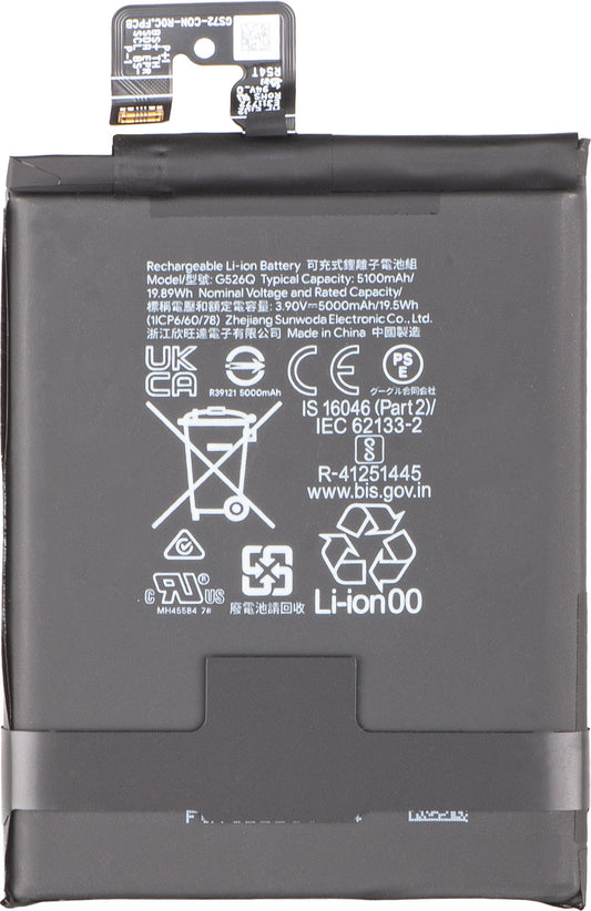 Google Pixel 9a -akku, G526Q, Service Pack G949-01323-00