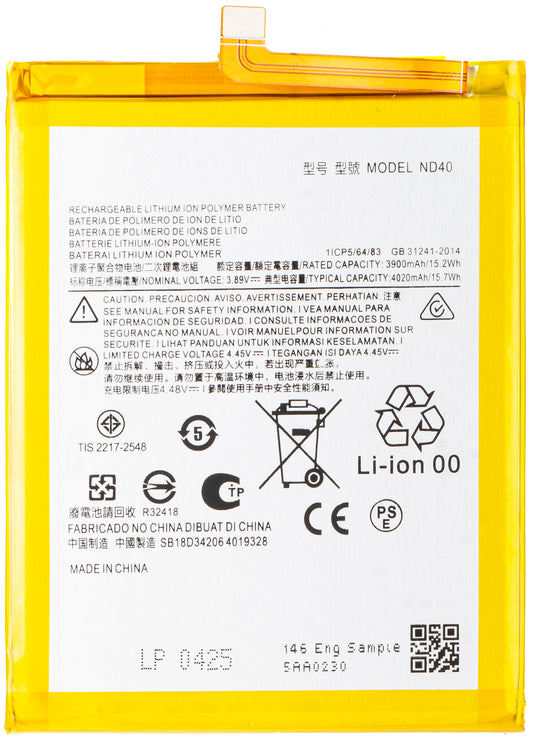 Akku Motorola Edge 30:lle, ND40