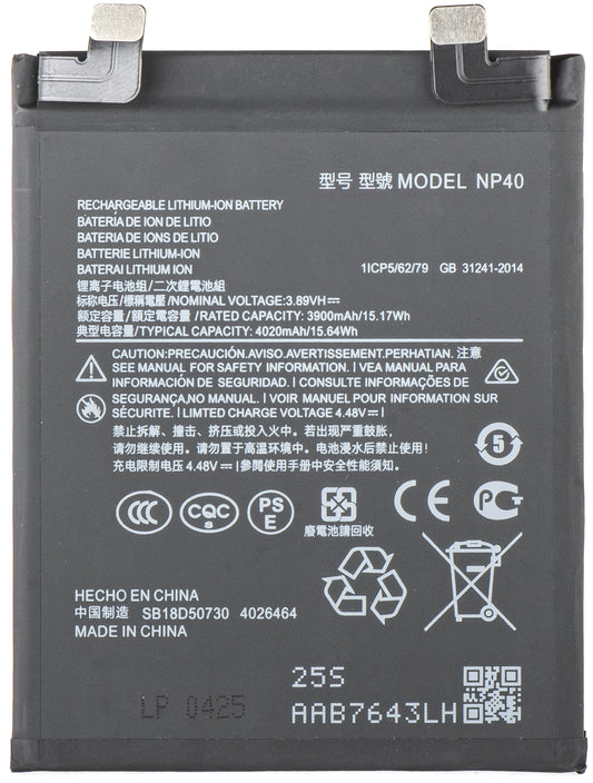 Akku Motorola Edge 30 Neo:lle, NP40