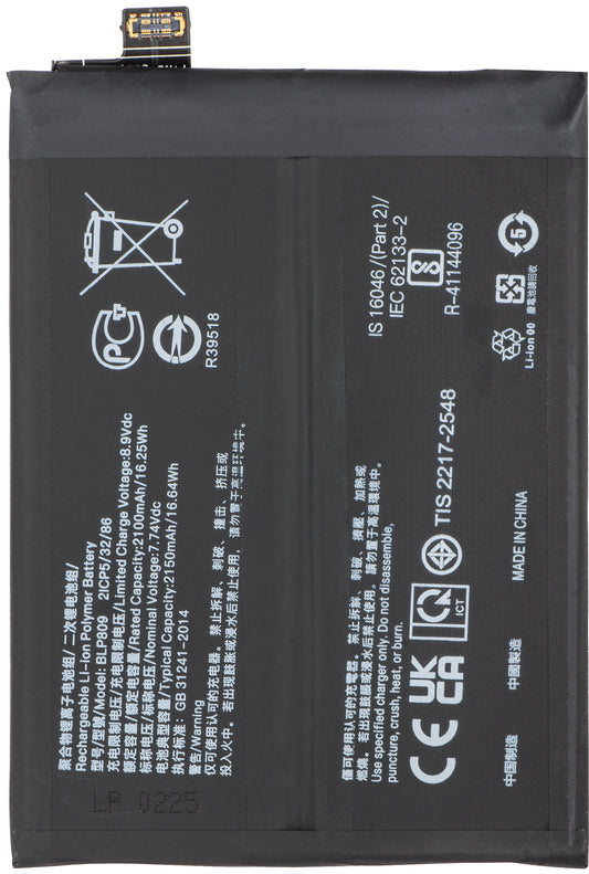 Akku Realme GT Masterille, BLP809