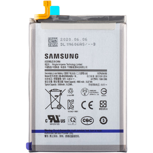 Samsung Galaxy M30 M305 / M20 M205 -akku, EB-BG580ABU, Service Pack GH82-18688A