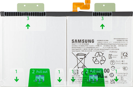 Samsung Galaxy Tab S11 Ultra -akku, EB-BX936ABE, Service Pack GH82-38349A