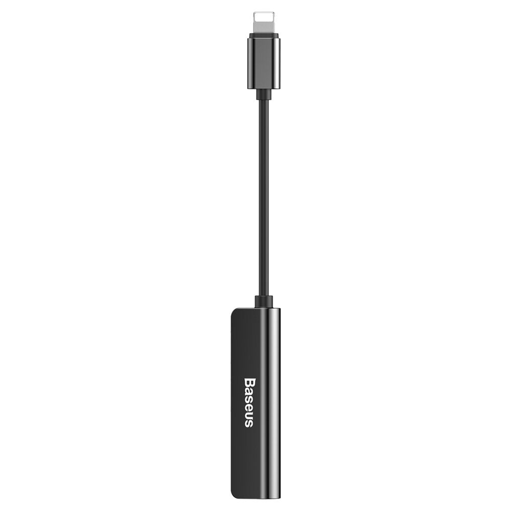 Audioadapteri Lightning - Lightning / 3.5mm Baseus L52, Musta CALL52-01