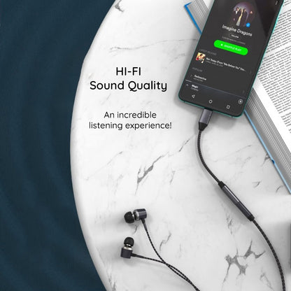 USB-C - 3.5mm Techsuit AC8 MusicDox -äänisovitin, harmaa