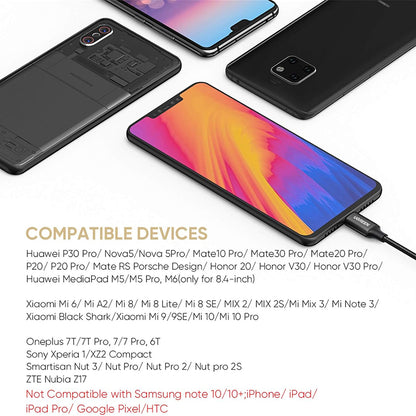 Audioadapteri USB-C - 3.5mm UGREEN AV142, Musta