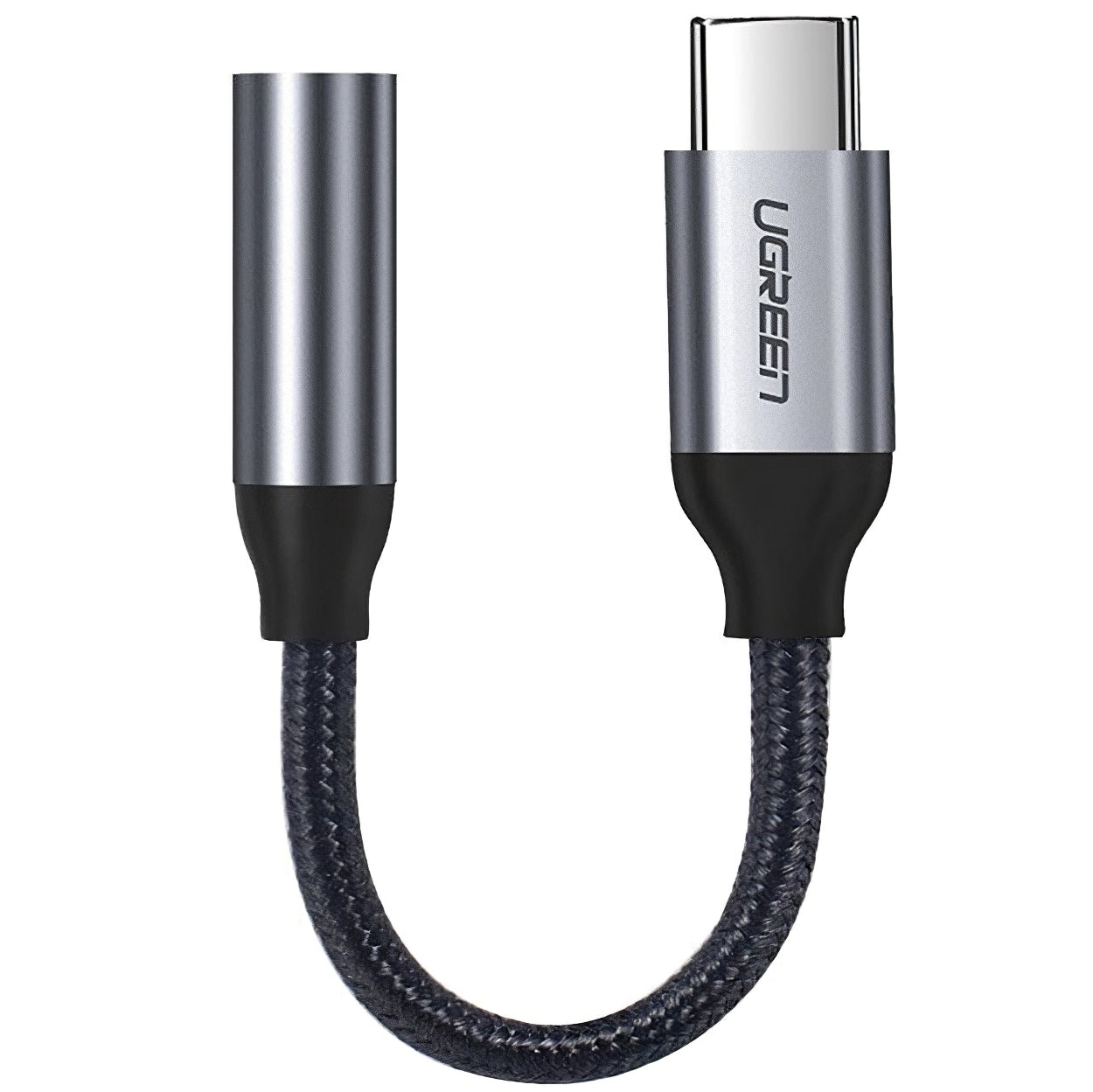 Audioadapteri USB-C - 3.5mm UGREEN AV142, Harmaa